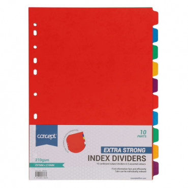 Subject Divider Pk 10