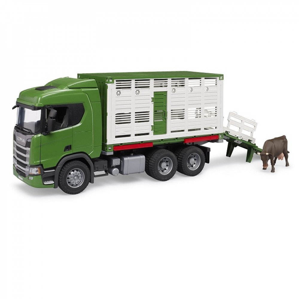 SCANIA SUPER 560R CATTLE TRANSPORTATION TRUCK W/1)