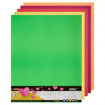 Fluorescent Card 20X25In Single