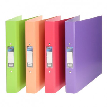 A4 Ringbinder Pastel Colours Assorted
