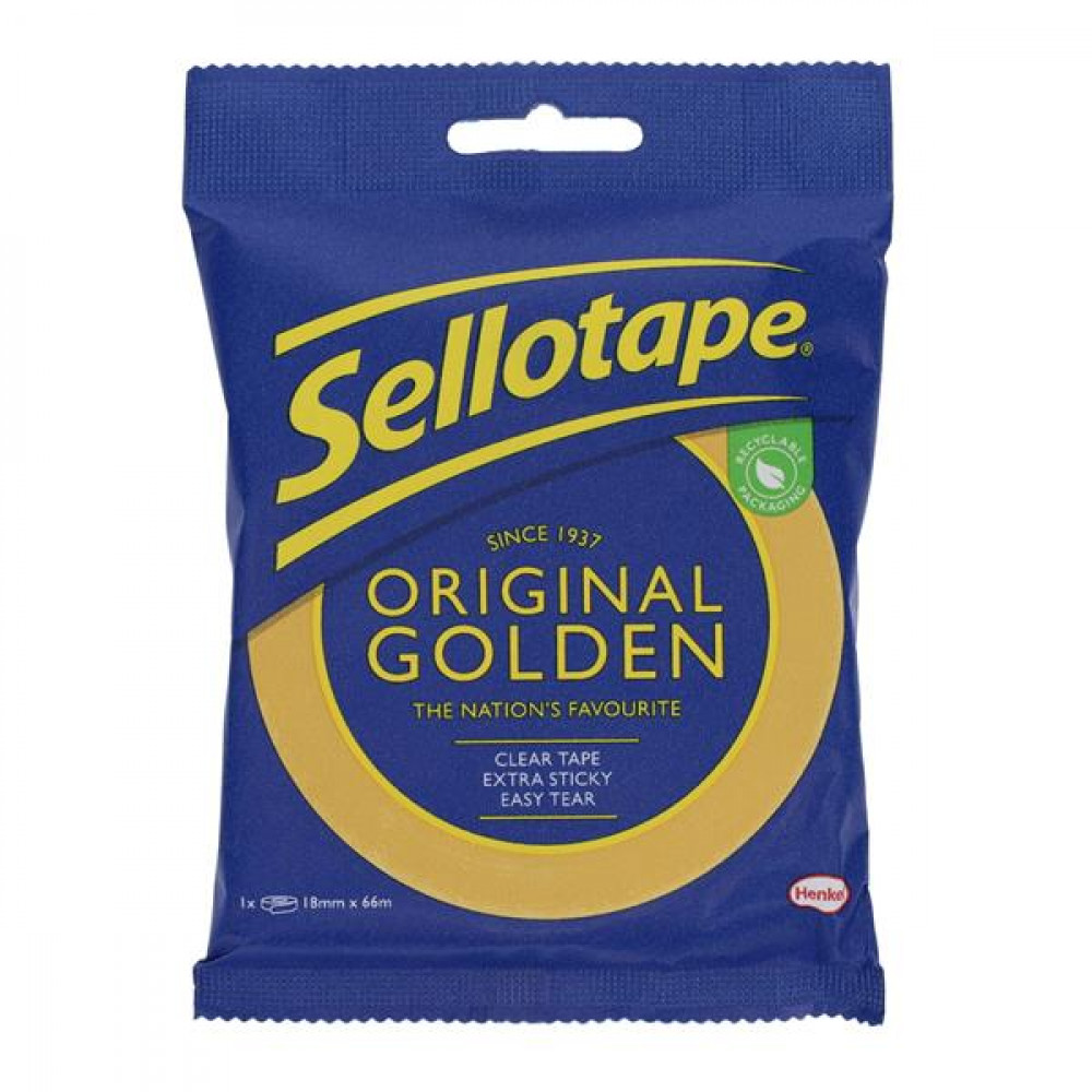 Sellotape Clear Large 18Mmx66M