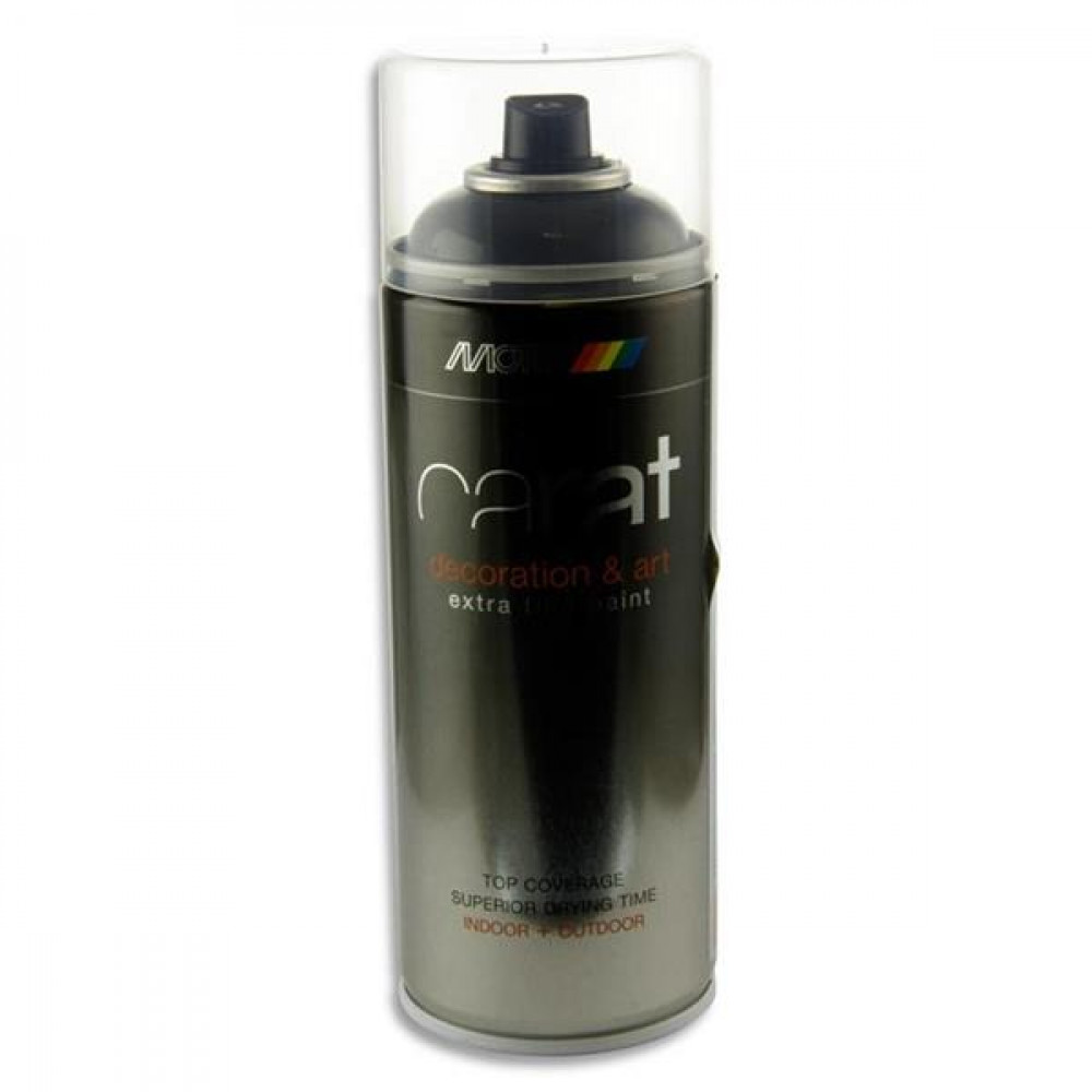 CARAT SPRAY PAINT JET BLACK
