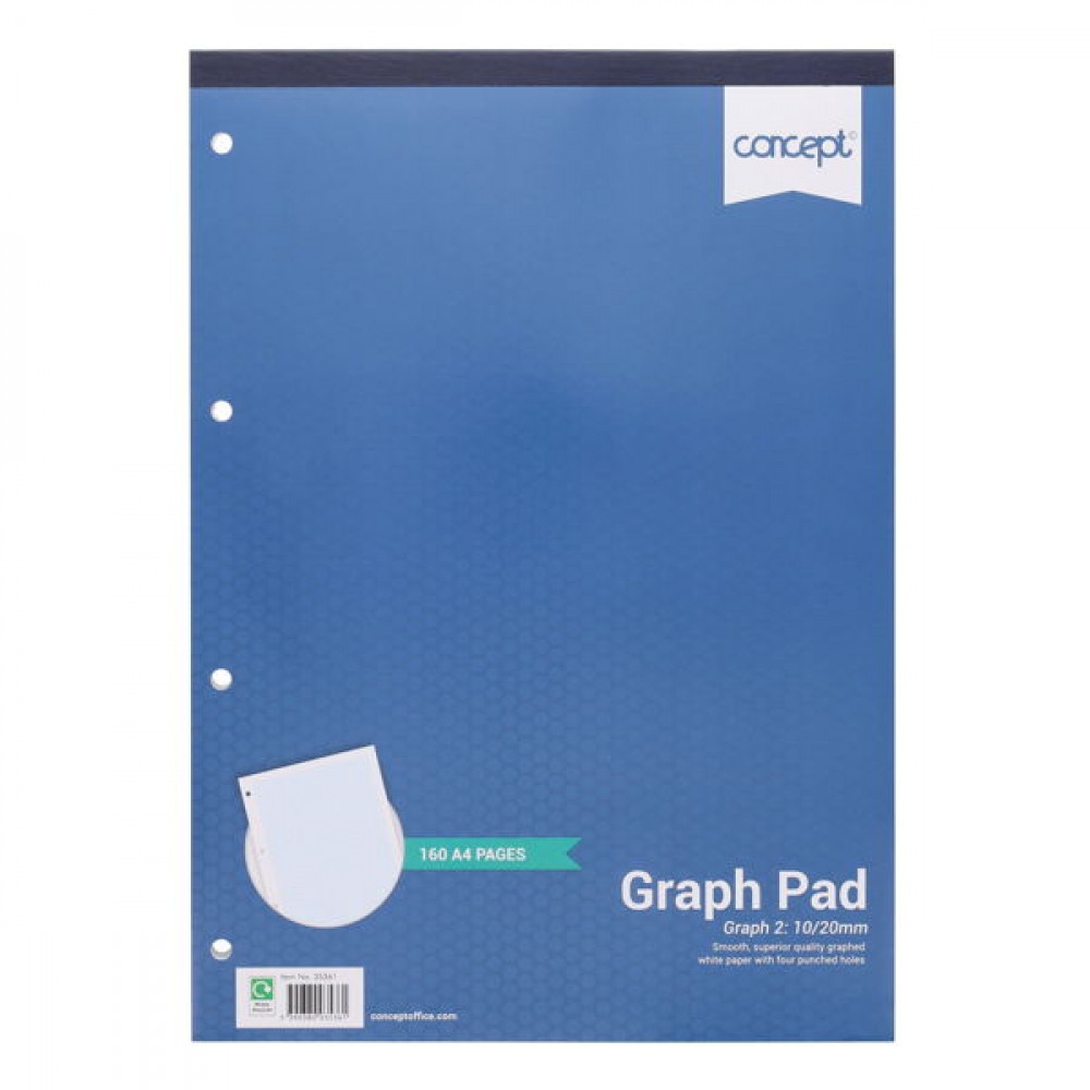 Premier A4 80 Sheet Graph Pad