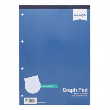 Premier A4 80 Sheet Graph Pad