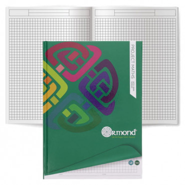 A4 Hardcover Project Maths Copy