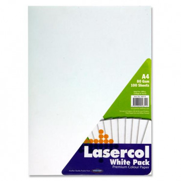 A4 Copier Paper 100 Sheets Lasercol