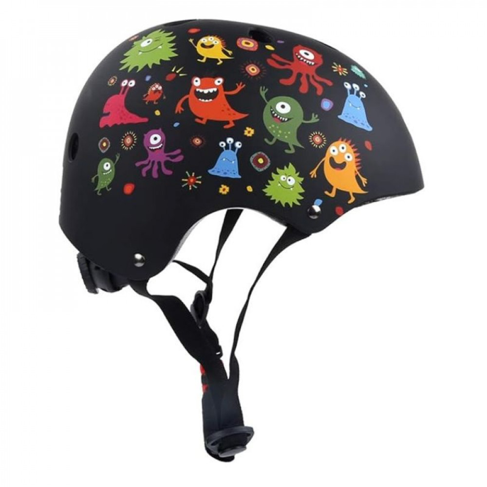 Helmet Black Monsters Adjustable