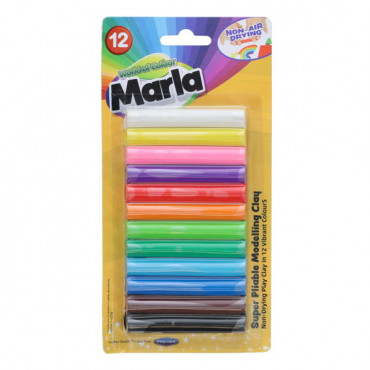 Card 12X180G Modelling Clay