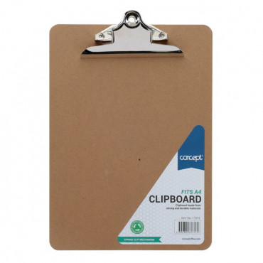 Clip Board A4 Wood
