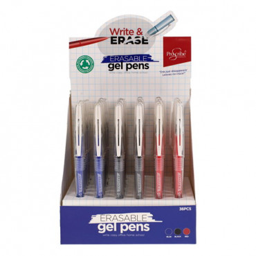 Erasable Gel Pens 2 Asst Cdu