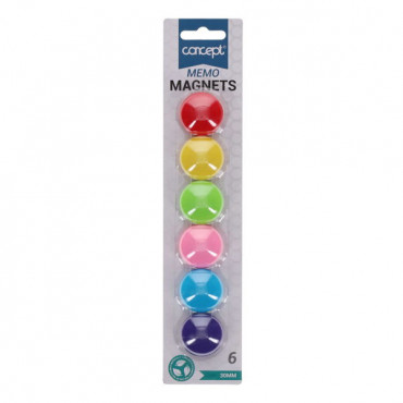 Card 6 Magnetic Memo Holder - 6 Asst.