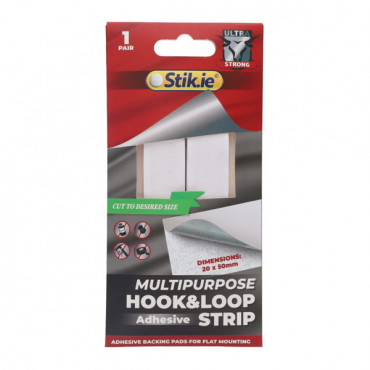 Hook & Loop 20Mm X 50Cm 1 Pk