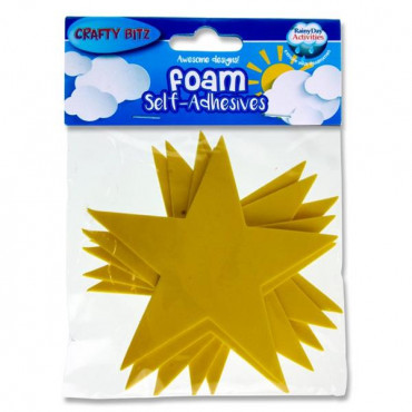 Crafty Bitz Pk6 Foam Adhesives Stickers