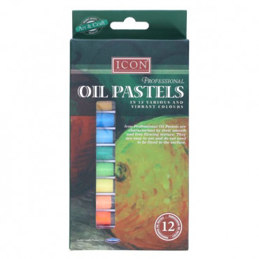Proffessional Oil Pastels 12Pk