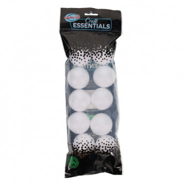 Crafty Kidz Polystyrene Ball 5Cm Pk 10
