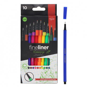Markers Fineline 10Pk