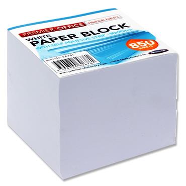 Office 90X90Mm White Paper Block (850)
