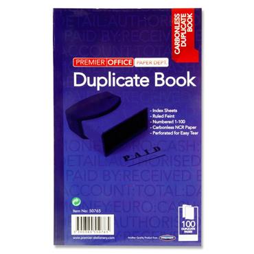 Duplicate Book Carbonless 8X5