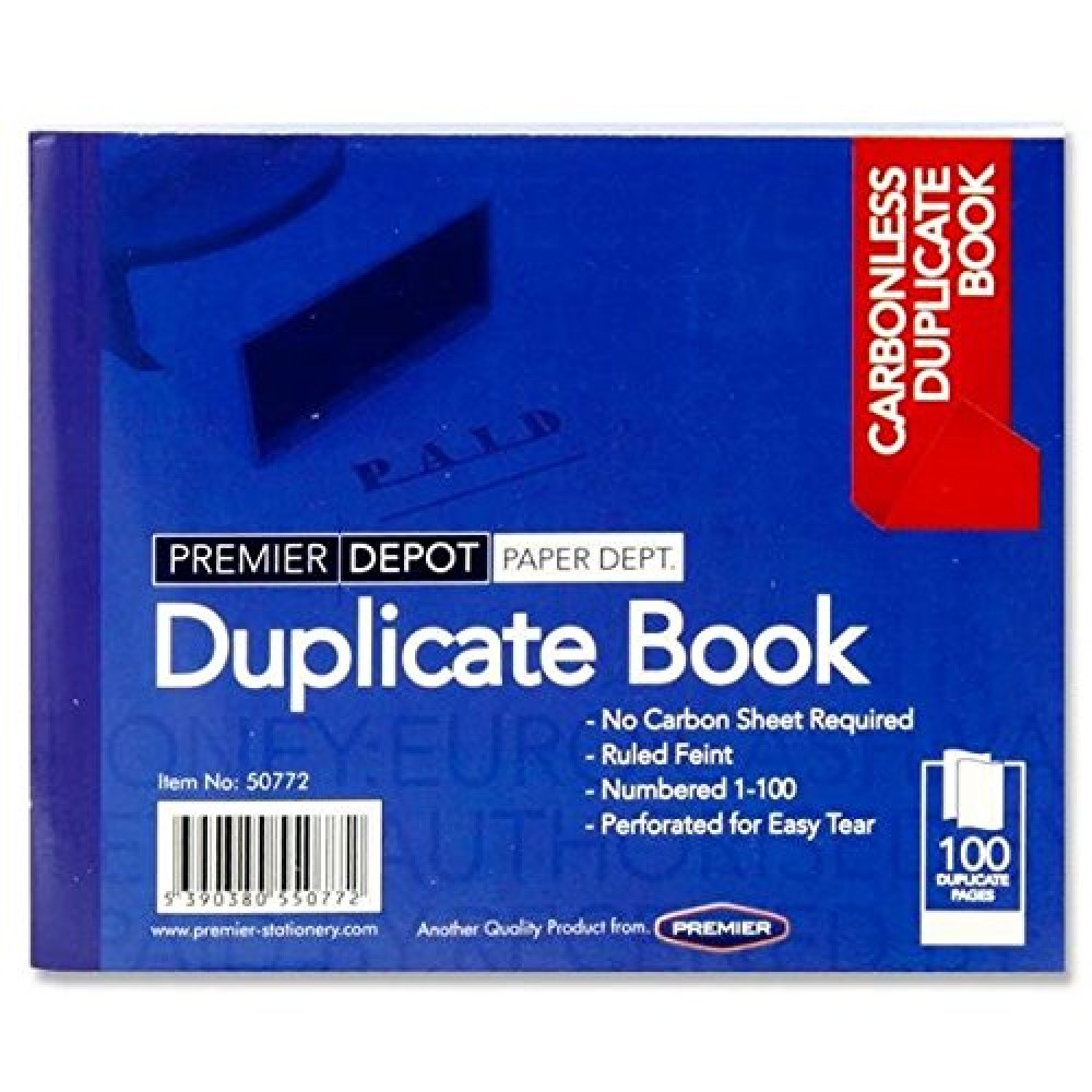 Duplicate Book Carbonless 4X5