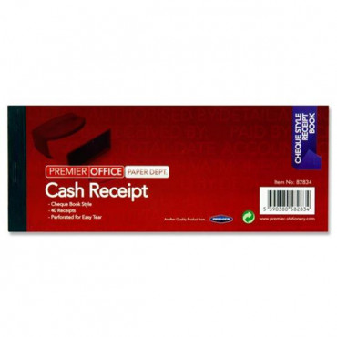 Cash Receipt Book 3X8Inch