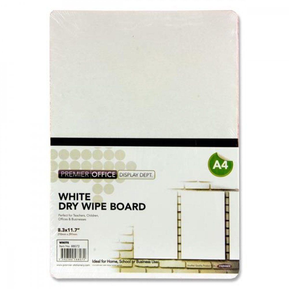 Dry Wipe Board White