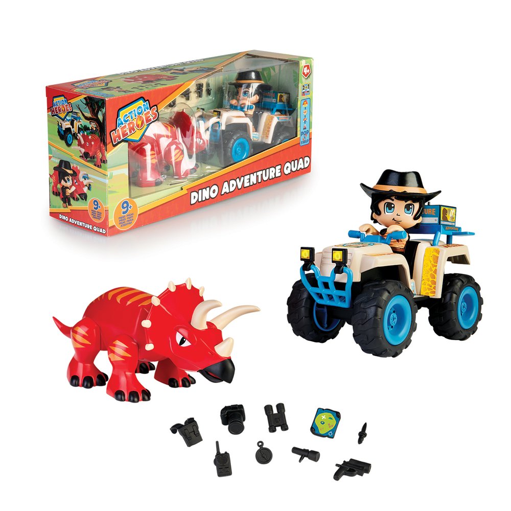 Action Heroes Dino Adventure Quad