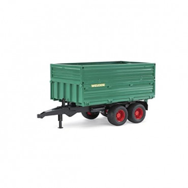 Tipping Trailer With Removable Top