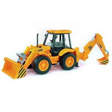 Bruder Tractor With Frontloader & Digger