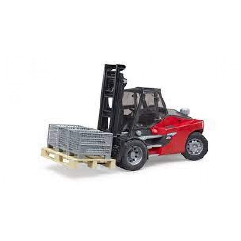 Linde HT160 Forklift W/Pallet + 3 Pallet Cages