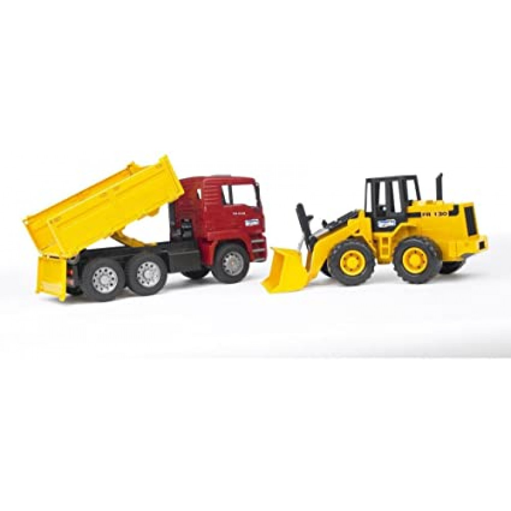 Man TGA Contruction Truck With Artic Road Loader