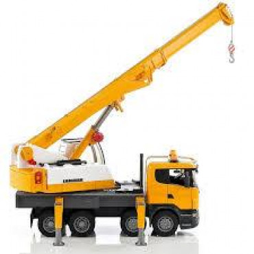 BRUDER CRANE TRUCK LIEBHERR
