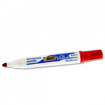 Bullet Tip Whiteboard Marker - Red