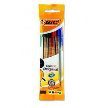 Bic 4pk Cristal Original Ballpoint Pens