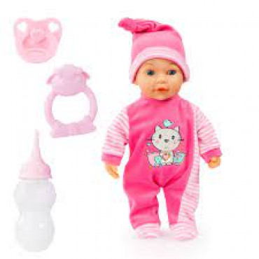 TEARS BABY DOLL 38CM BAYER W/ACCESSORIES