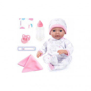 BAYER 38CM BABY DOLL WITH ACCESSORIES