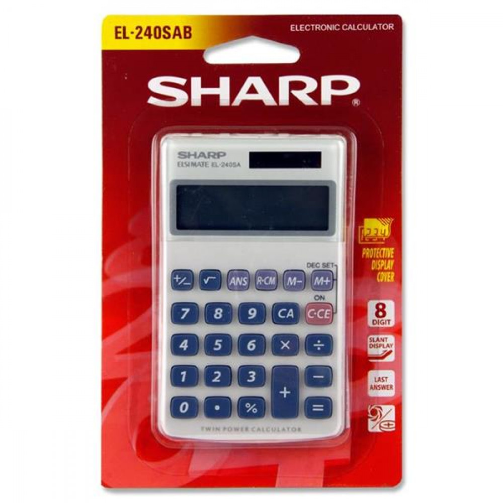 CALCULATOR SHARP EL PRIMARY