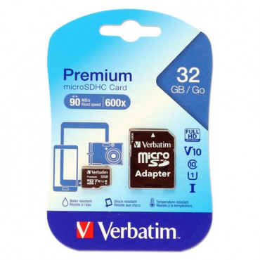 Premium Micro Sdhc Card 32GB with adapter