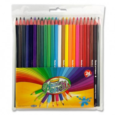 Colouring Pencils Pk 24