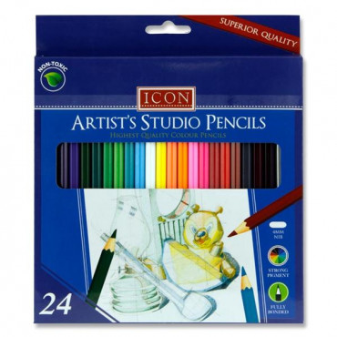 Artistic Colouring Pencils 24Pk