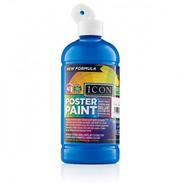 Cyan Blue Poster Paint 500Ml