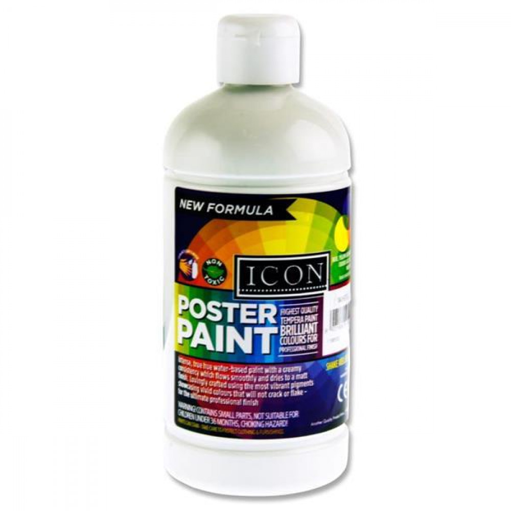 White Poster Paint 500Ml