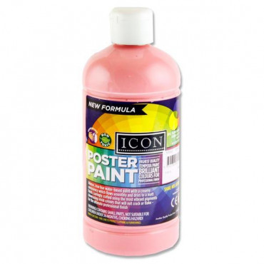 Pink Poster Paint 500Ml