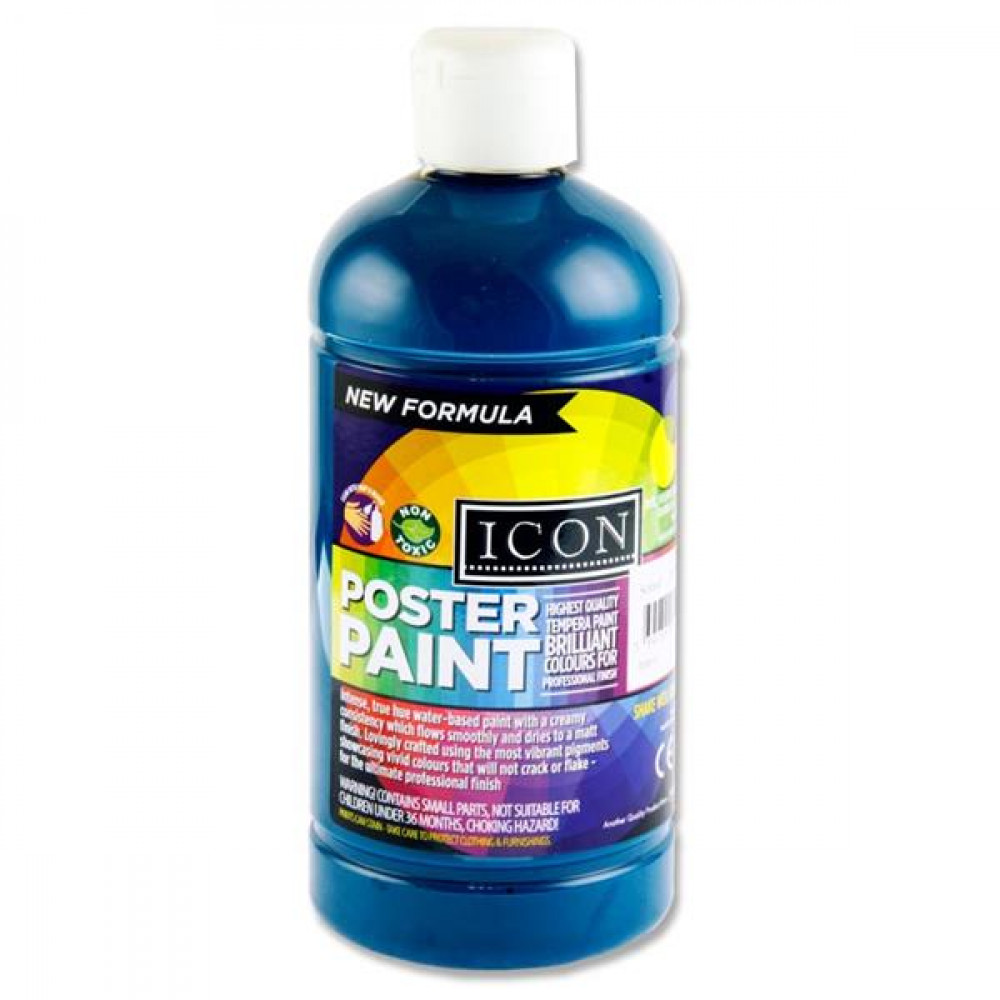 Turquoise Blue Poster Paint 500Ml