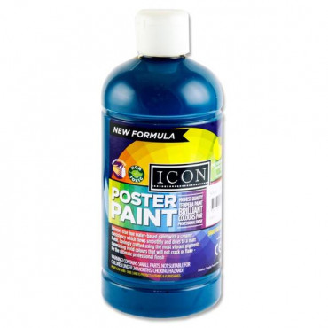 Turquoise Blue Poster Paint 500Ml