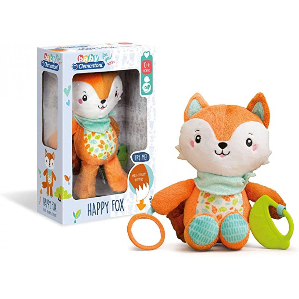 Baby Clementoni For You Happy Fox Plush