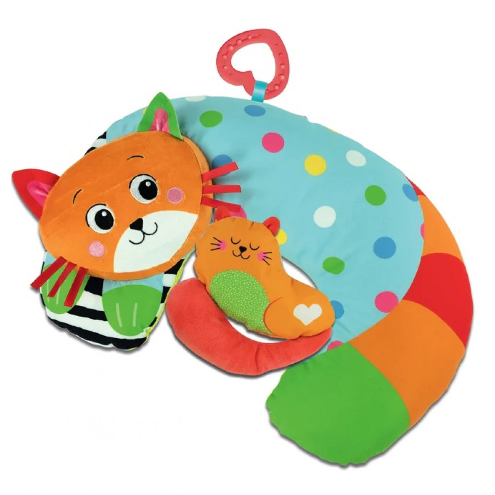 KITY CAT TUMMY TIME PILLOW