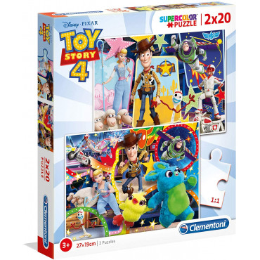 2 x 20pc Puzzle - Toy Story 4