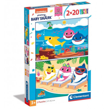 Baby shark 2x20 puzzles