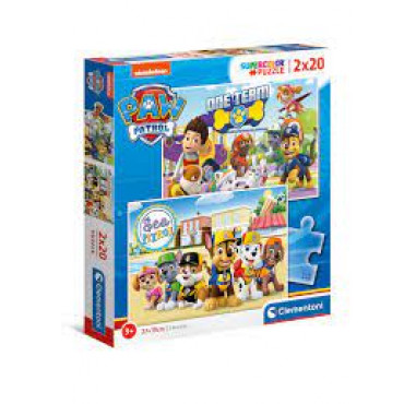 2X20 PAW PATROL PUZZLE