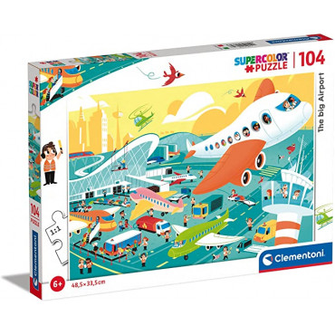 BIG AIRPORT PUZZLE 104 PC